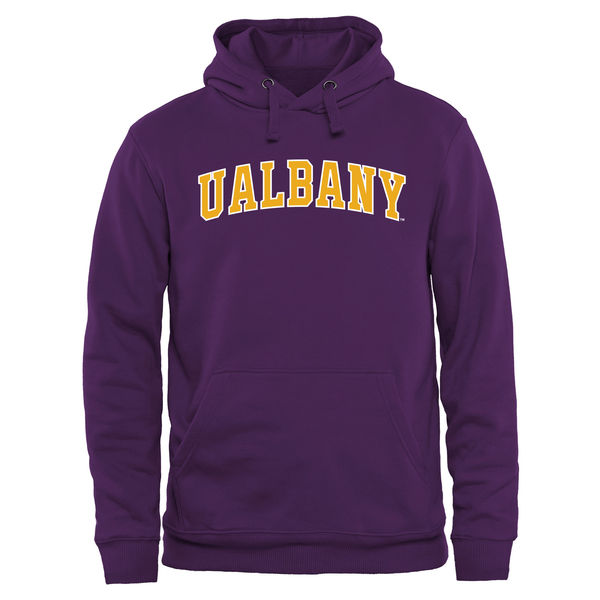 Men NCAA Albany Great Danes Everyday Pullover Hoodie Purple->more ncaa teams->NCAA Jersey